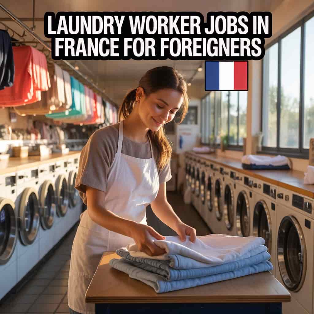 Laundry Worker Jobs in France for Foreigner