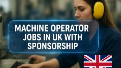 Machine Operator Jobs in UK with Sponsorship