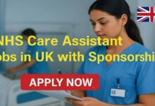 NHS Care Assistant Jobs in UK with Sponsorship