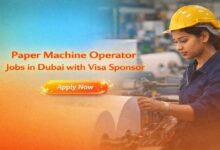 Paper Machine Operator Jobs in Dubai with Visa Sponsor