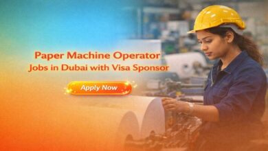 Paper Machine Operator Jobs in Dubai with Visa Sponsor