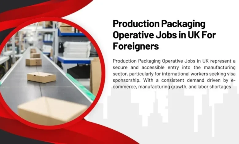 Production Packaging Operative Jobs in UK