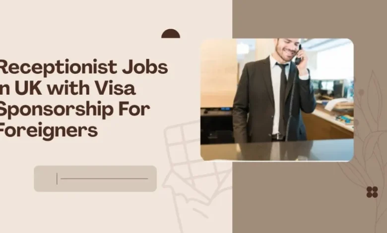 Receptionist Jobs in UK