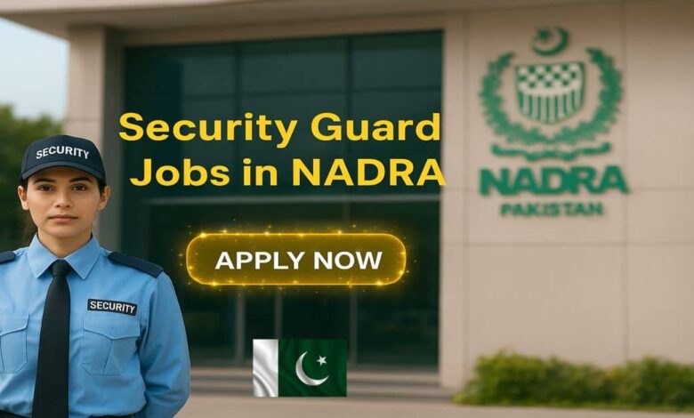 Security Guard Jobs in NADRA
