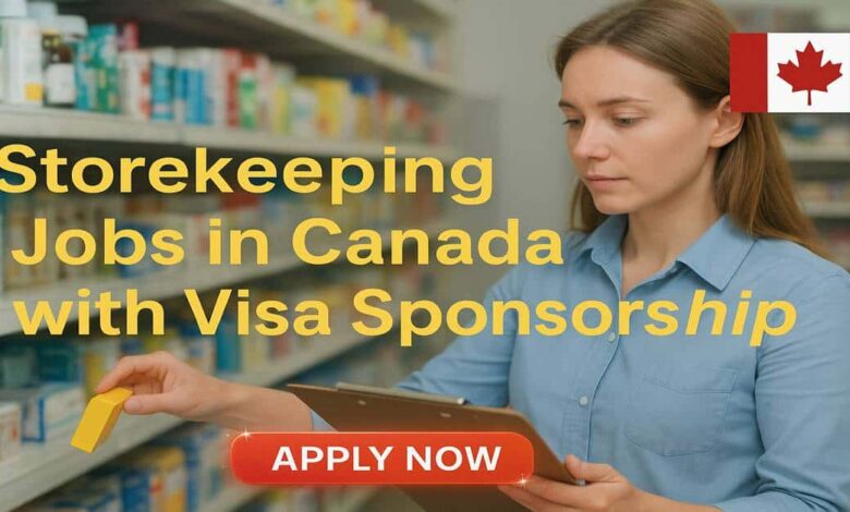 Storekeeping Jobs in Canada with Visa Sponsorship