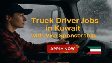 Truck Driver Jobs in Kuwait with Visa Sponsorship