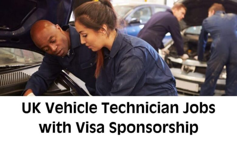 UK Vehicle Technician Jobs with Visa Sponsorship