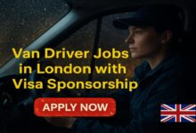 Van Driver Jobs in London with Visa Sponsorship