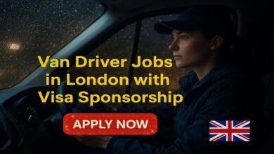 Van Driver Jobs in London with Visa Sponsorship