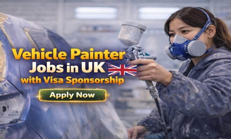 Vehicle Painter Jobs in UK with Visa Sponsorship