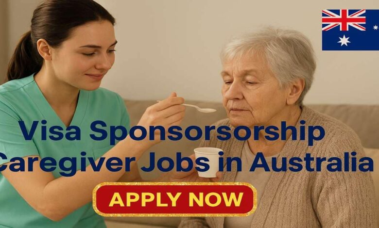 Visa Sponsorship Caregiver Jobs in Australia