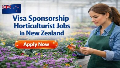 Visa Sponsorship Horticulturist Jobs in New Zealand