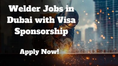 Welder Jobs in Dubai with Visa Sponsorship