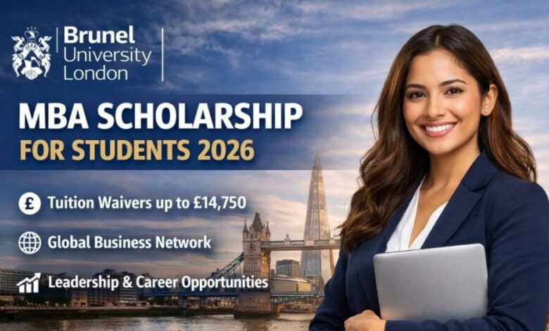 Brunel University London MBA Scholarship for Students