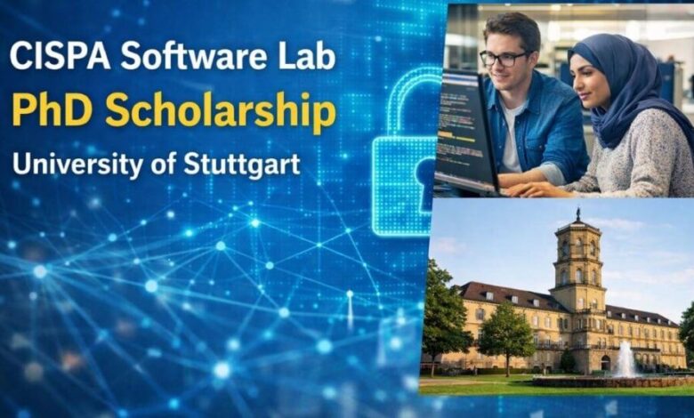 CISPA Software Lab PhD Scholarship University of Stuttgart