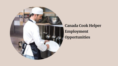 Canada Cook Helper Employment Opportunities