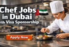Chef Jobs in Dubai with Visa Sponsorship