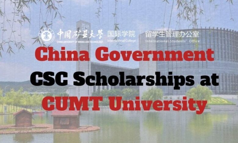 China Government CSC Scholarships at CUMT University