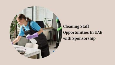 Cleaning Staff Opportunities In UAE with Sponsorship