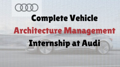 Complete Vehicle Architecture Management Internship at Audi