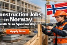 Construction Jobs in Norway with Visa Sponsorship