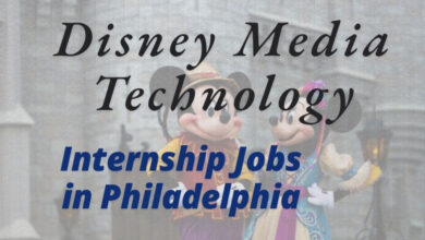Disney Media Technology Internship Jobs in Philadelphia