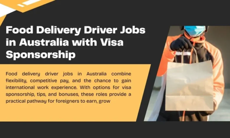 Food Delivery Driver Jobs in Australia