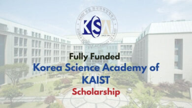 Fully Funded Korea Science Academy of KAIST Scholarship