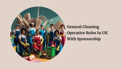 General Cleaning Operative Roles In UK With Sponsorship