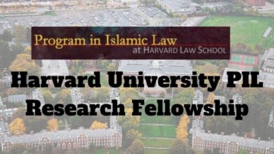 Harvard University PIL Research Fellowship
