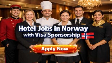 Hotel Jobs in Norway with Visa Sponsorship