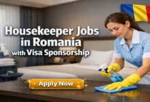 Housekeeper Jobs in Romania with Visa Sponsorship