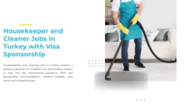 Housekeeper and Cleaner Jobs in Turkey
