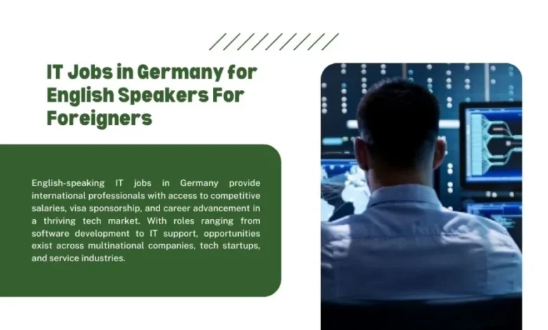 IT Jobs in Germany for English