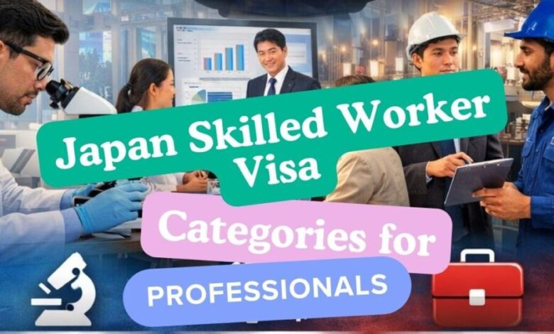 Japan Skilled Worker Visa Categories for Professionals