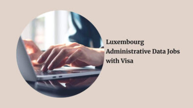 Luxembourg Administrative Data Jobs with Visa