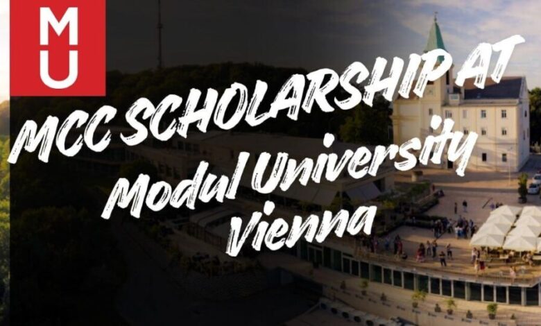 MCC Scholarship at Modul University Vienna