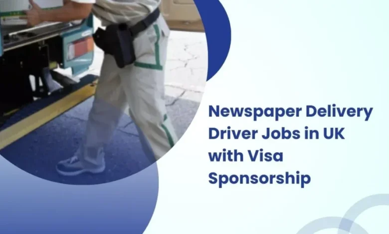 Newspaper Delivery Driver Jobs in UK