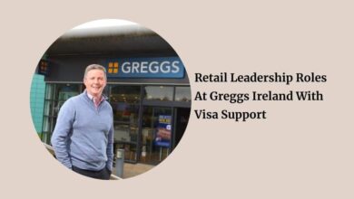 Retail Leadership Roles At Greggs Ireland With Visa Support