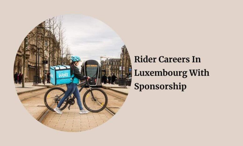 Rider Careers In Luxembourg With Sponsorship