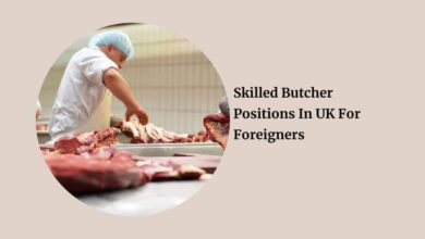 Skilled Butcher Positions In UK For Foreigners