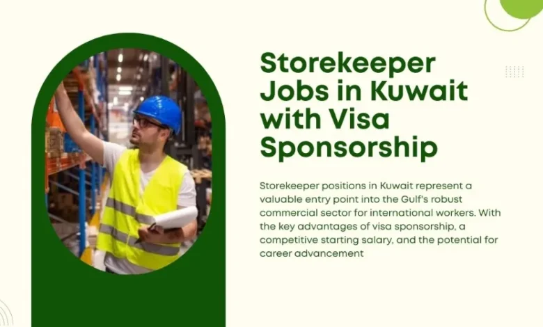 Storekeeper Jobs in Kuwait