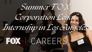 Summer FOX Corporation Legal Internship in Los Angeles