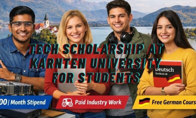 TECH Scholarship at Karnten University for Students