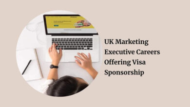 UK Marketing Executive Careers Offering Visa Sponsorship