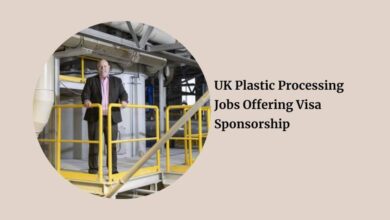 UK Plastic Processing Jobs Offering Visa Sponsorship
