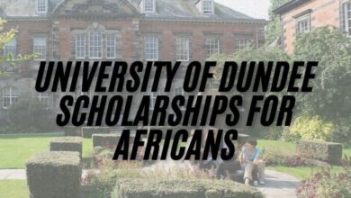 University of Dundee Scholarships for Africans