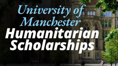 University of Manchester Humanitarian Scholarships