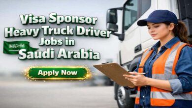 Visa Sponsor Heavy Truck Driver Jobs in Saudi Arabia