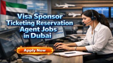 Visa Sponsor Ticketing Reservation Agent Jobs in Dubai